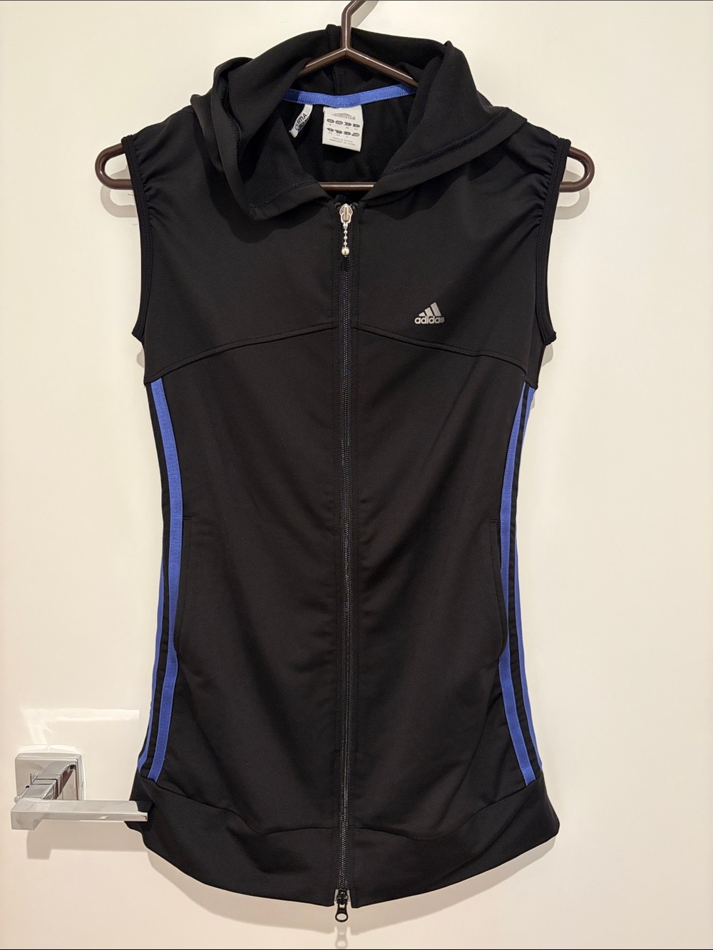 Adidas Black Hooded Vest
